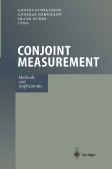 Conjoint Measurement : Methods and Applications