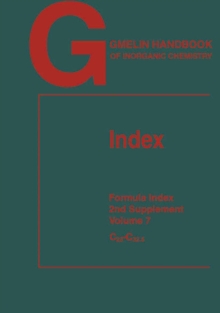 Index Formula Index : 2nd Supplement Volume 7 C23-C32.5