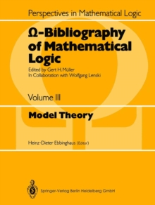 O-Bibliography of Mathematical Logic : Model Theory