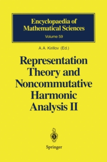 Representation Theory and Noncommutative Harmonic Analysis II : Homogeneous Spaces, Representations and Special Functions