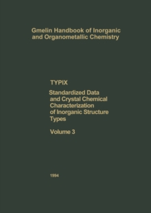 TYPIX Standardized Data and Crystal Chemical Characterization of Inorganic Structure Types