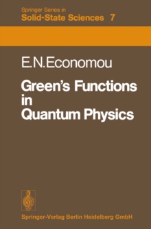 Green's Functions in Quantum Physics