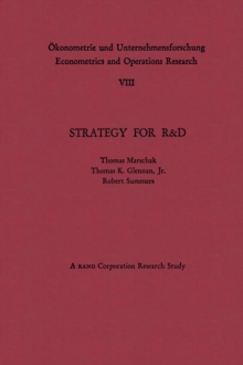 Strategy for R&D: Studies in the Microeconomics of Development