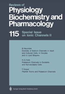 Special Issue on Ionic Channels II