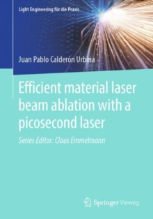 Efficient material laser beam ablation with a picosecond laser