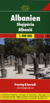 Albania : FB.010, Sheet map, folded Book Albania : FB.010, Sheet map, folded Book
