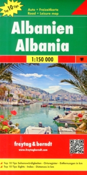 Albania : Fb.011, Sheet map, folded Book Albania : Fb.011, Sheet map, folded Book