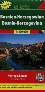 Bosnia / Herzegovina, Sheet map, folded Book Bosnia / Herzegovina, Sheet map, folded Book