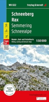 Schneeberg - Rax  Hiking, Cycling and Leisure Map : Semmering  Schneealpe 022