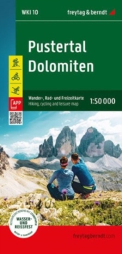 Pustertal - Dolomites Hiking, Cycling & Leisure Map