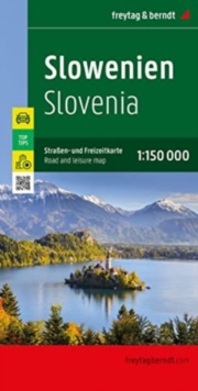 Slovenia : Road and Leisure Map