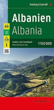 Albania : Road and Leisure map