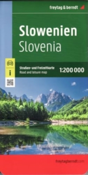 Slovenia : Road and Leisure Map