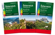 Austria Road Map Pack - 3 Map set : 1:250,000 3 maps in plastic sleeve