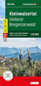 Kleinwalsertal Hiking, Cycling & Leisure Map : 5364