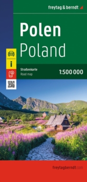 Poland Road Map : 1:500,000 scale