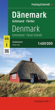 Denmark - Greenland - Faroe Islands, Road Map 1:400.000