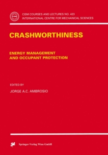 Crashworthiness : Energy Management and Occupant Protection