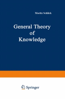 General Theory of Knowledge