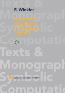 Polynomial Algorithms in Computer Algebra