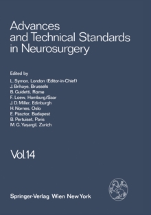 Advances and Technical Standards in Neurosurgery : Volume 14