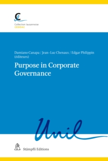 Purpose in Corporate Governance