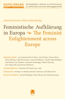 Feministische Aufklarung in Europa / The Feminist Enlightenment across Europe