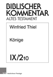 Biblischer Kommentar Altes Testament - Ausgabe in Lieferungen : 10. Lieferung (22,39-54), Einleitung, Register, Paperback / softback Book Biblischer Kommentar Altes Testament - Ausgabe in Lieferungen : 10. Lieferung (22,39-54), Einleitung, Register, Paperback / softback Book