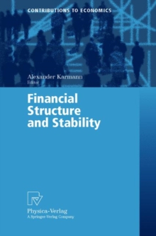 Financial Structure and Stability, Paperback Book Financial Structure and Stability, Paperback Book
