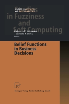 Belief Functions in Business Decisions