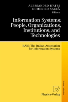 Interdisciplinary Aspects of Information Systems Studies : The Italian Association for Information Systems, Hardback Book Interdisciplinary Aspects of Information Systems Studies : The Italian Association for Information Systems, Hardback Book