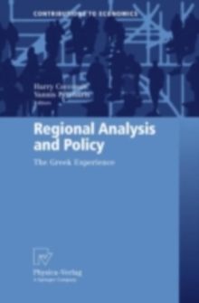 Regional Analysis and Policy : The Greek Experience