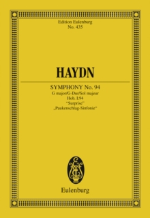 Symphony No. 94 G major, "Surprise" : Hob. I: 94