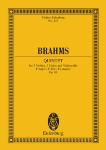 Quintet F major : Op. 88