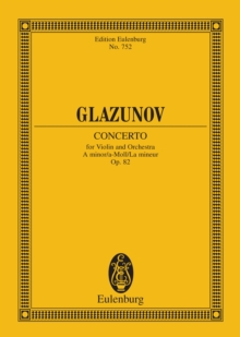 Violin Concerto A minor : Op. 82