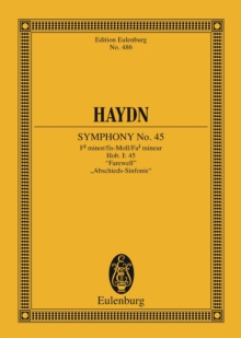 Symphony No. 45 F# minor, "Farewell" : Hob. I: 45