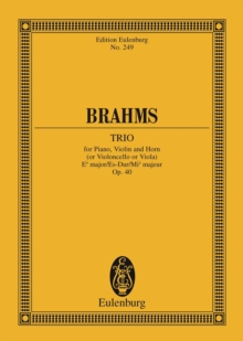 Trio Eb major : Op. 40