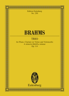 Trio A minor : Op. 114