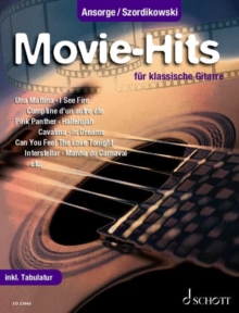 Movie-Hits : 20 popular songs for classical guitar. guitar. Tune book.