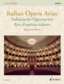 Italian Opera Arias : Bass and Piano