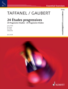 24 Progressive studies in all keys : for Flute