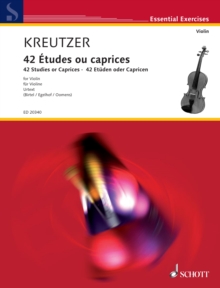 42 Studies or Caprices : Op. 84: Violin