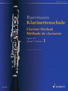 Clarinet Method, Op 63 : Nos. 1-33, Paperback / softback Book Clarinet Method, Op 63 : Nos. 1-33, Paperback / softback Book