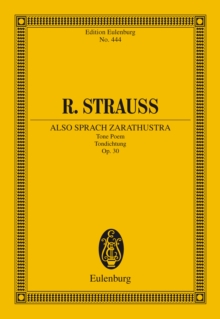 Also sprach Zarathustra : Tone Poem Op. 30