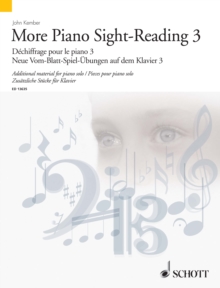 More Piano Sight-Reading 3 : Additional Material for piano solo