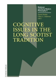 Cognitive Issues in the Long Scotist Tradition