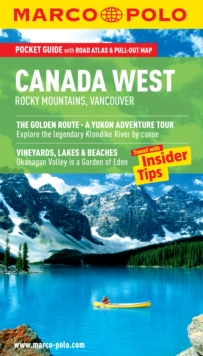 Canada West (Rocky Mountains & Vancouver) Marco Polo Pocket Guide, Paperback Book Canada West (Rocky Mountains & Vancouver) Marco Polo Pocket Guide, Paperback Book