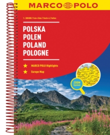 Poland Marco Polo Road Atlas, Spiral bound Book Poland Marco Polo Road Atlas, Spiral bound Book