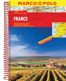 France Marco Polo Atlas, Spiral bound Book France Marco Polo Atlas, Spiral bound Book