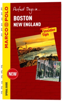 Boston Marco Polo Travel Guide - with pull out map, Spiral bound Book Boston Marco Polo Travel Guide - with pull out map, Spiral bound Book